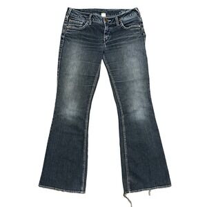 Aiko Silver Jeans Womens Size 30/31 Designed In Canada CA 00508